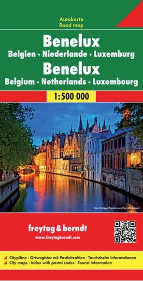 Bild von Freytag-Berndt und Artaria KG (Hrsg.): Benelux, Autokarte 1:500.000. 1:500'000
